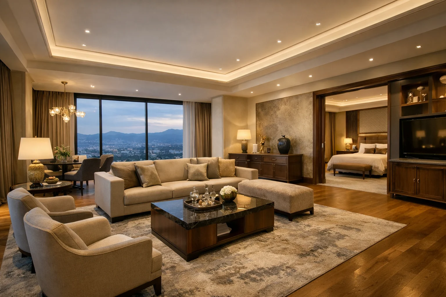 Suite residencial y hotelera diseñada por AL Diseño de Interiores