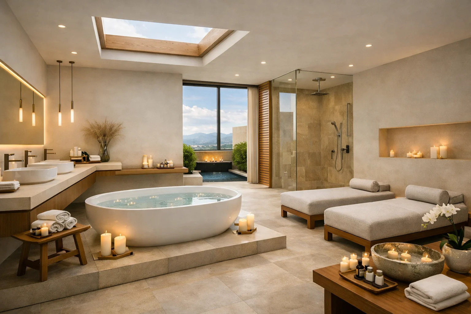 Spa hotelero diseñado por AL Diseño de Interiores